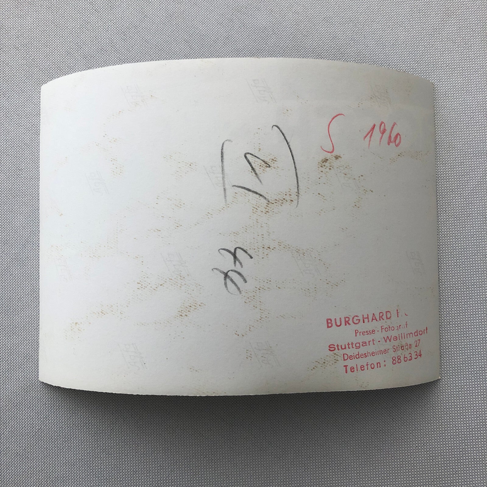 Vintage Solitude Grand Prix Racing Photo Photograph 1960