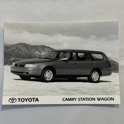 Vintage Toyota Camry Station Wagon Factory Press Photo Photograph Print