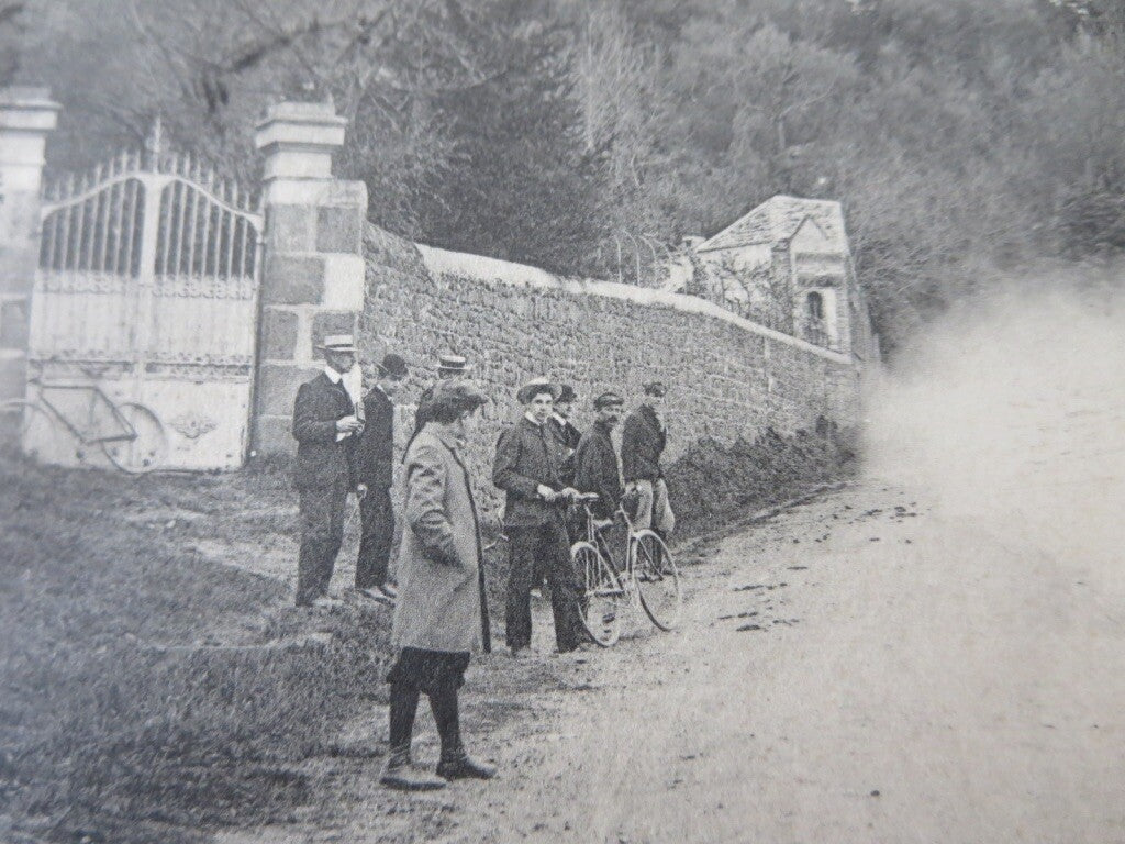 1905 Circuit D'Auvergne Coupe Gordon Bennett Cup Postcard Post Card w/ Stamp 