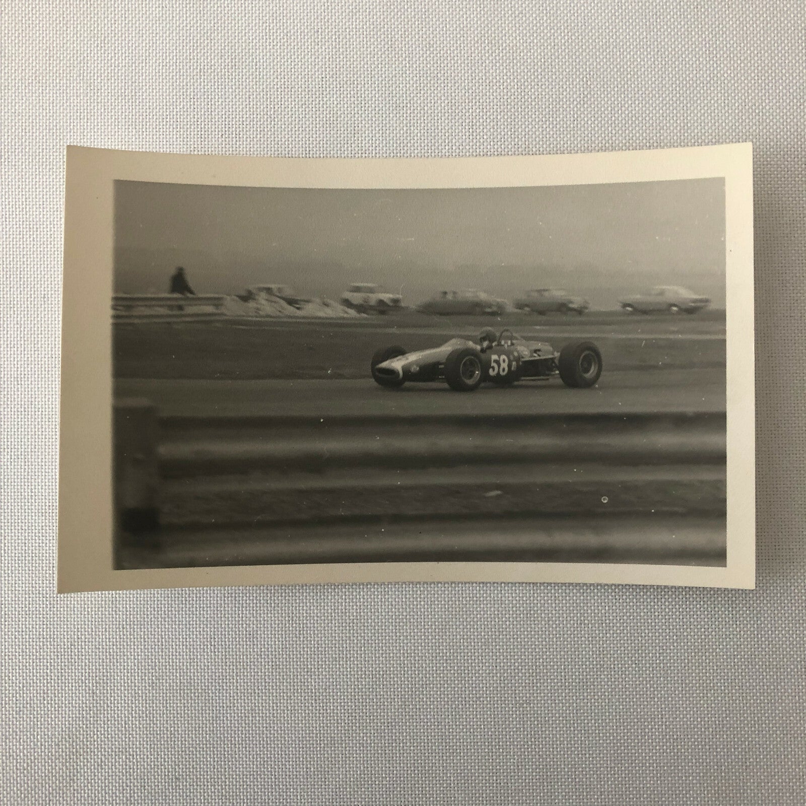 Vintage Grand Prix Racing Car Photo Photograph Print