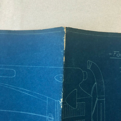 1930 Coachbuilder Car Design Blueprint Rendering Blue Print Sport Cabriolet Body