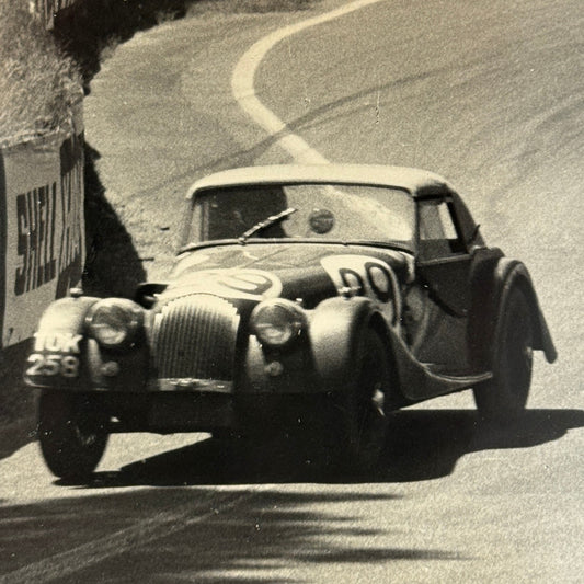 Vintage Morgan Racing Car Photo Photograph Print Motorsport