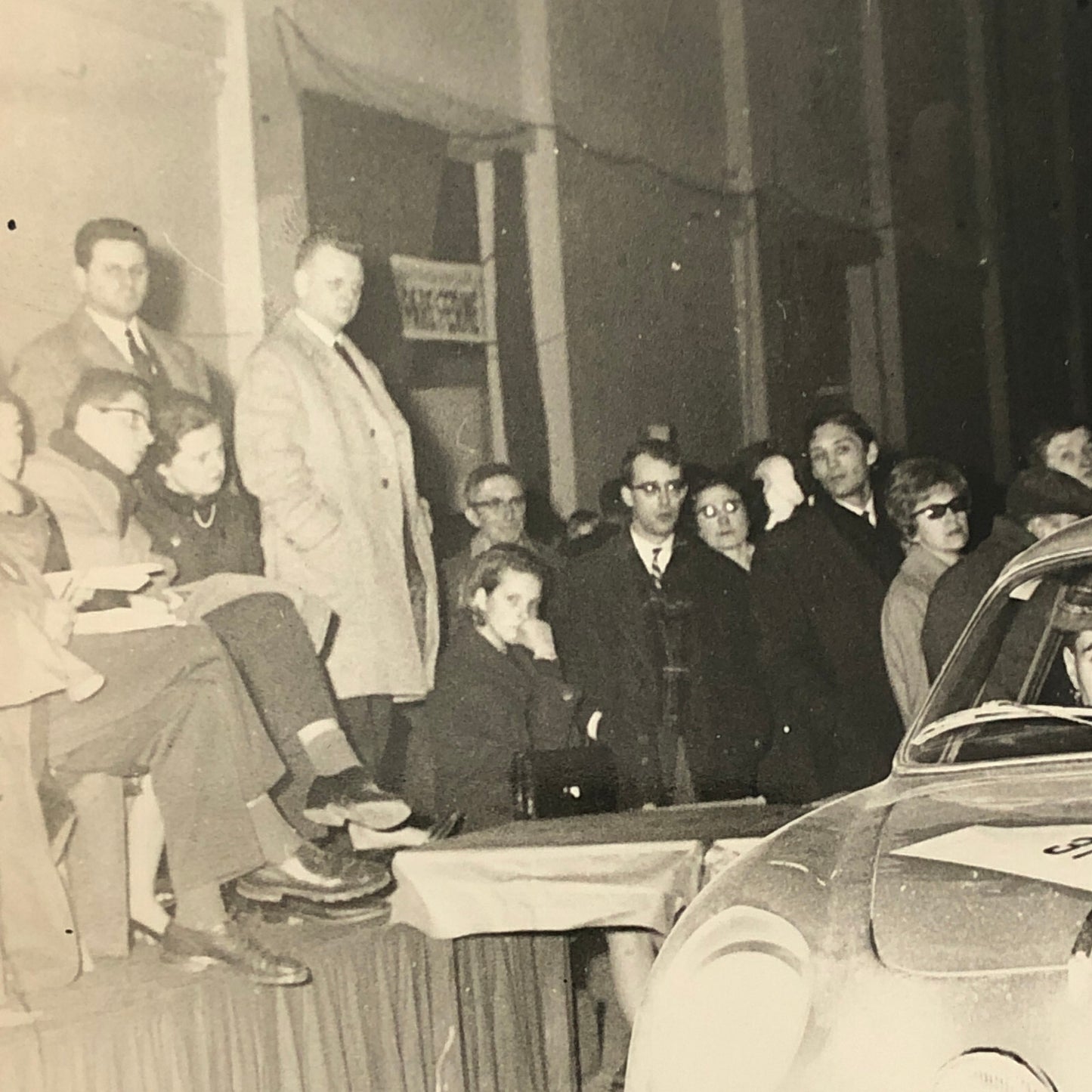 Vintage Renault Alpine Rally Racing Car Photo Photograph 1965 Routes du Nord 