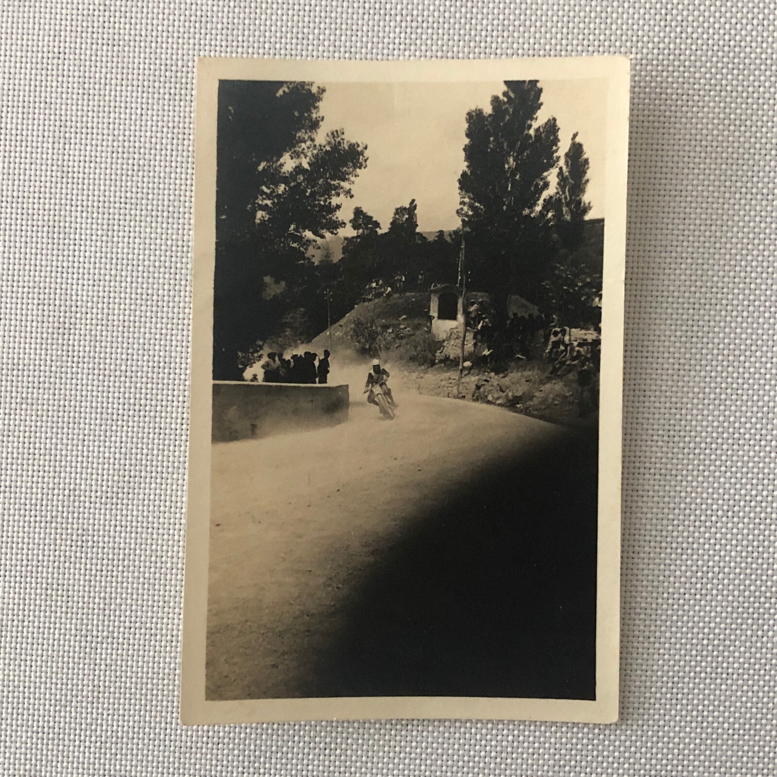 Vintage Motorcycle Bike Racing Photo Photograph Tazio Nuvolari Related ?