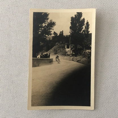Vintage Motorcycle Bike Racing Photo Photograph Tazio Nuvolari Related ?
