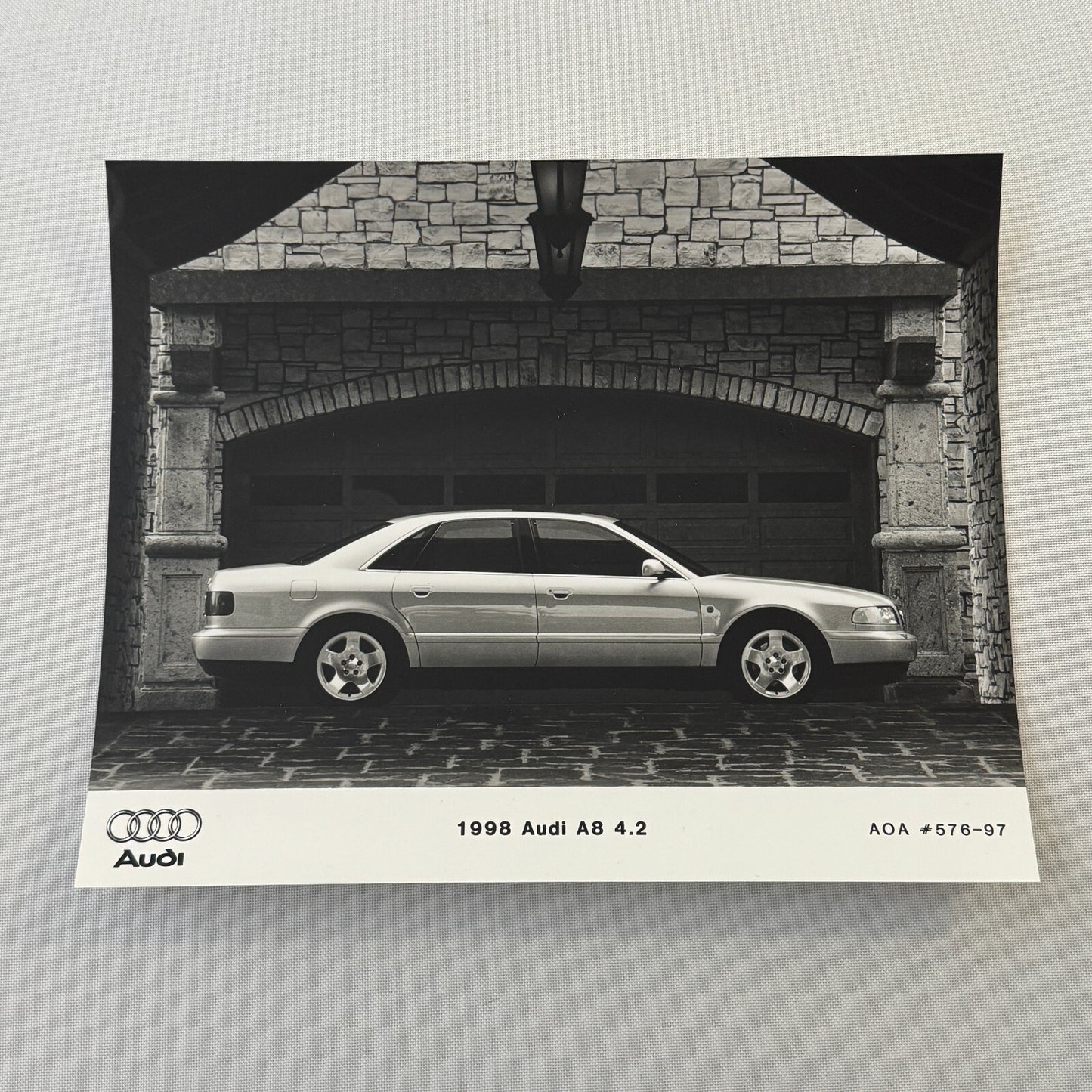 1998 Audi Press Kit Box Brochure A4 A6 A8 Factory Photos 35mm Slides