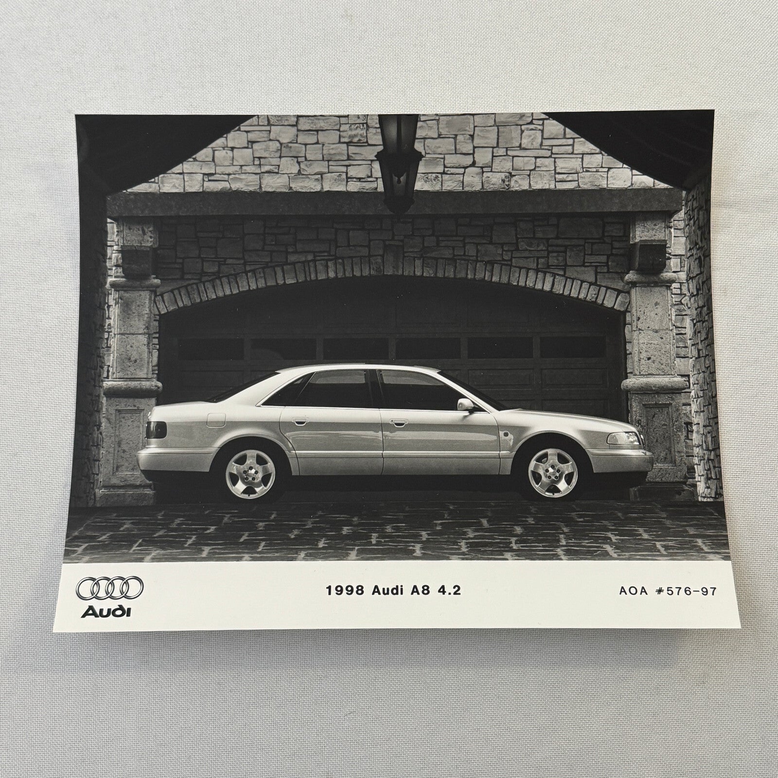 1998 Audi Press Kit Box Brochure A4 A6 A8 Factory Photos 35mm Slides