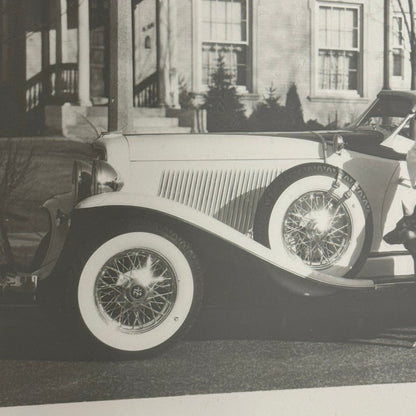 1932 Auburn Car Jean Harlow Photo Photograph Vintage Image Modern Print
