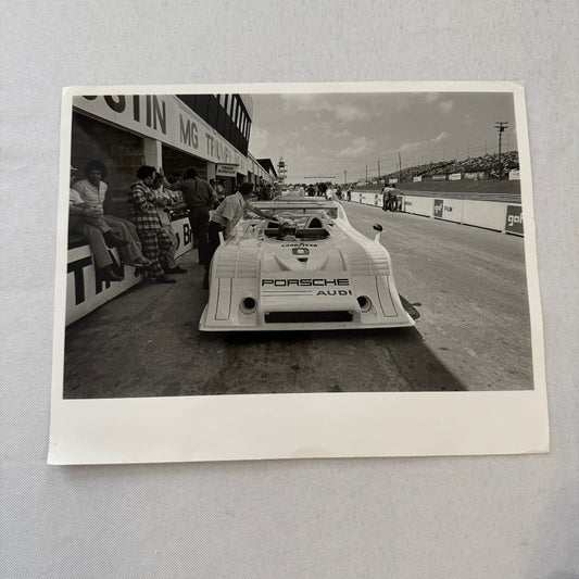 Vintage Porsche Racing Car Photo Photograph Print