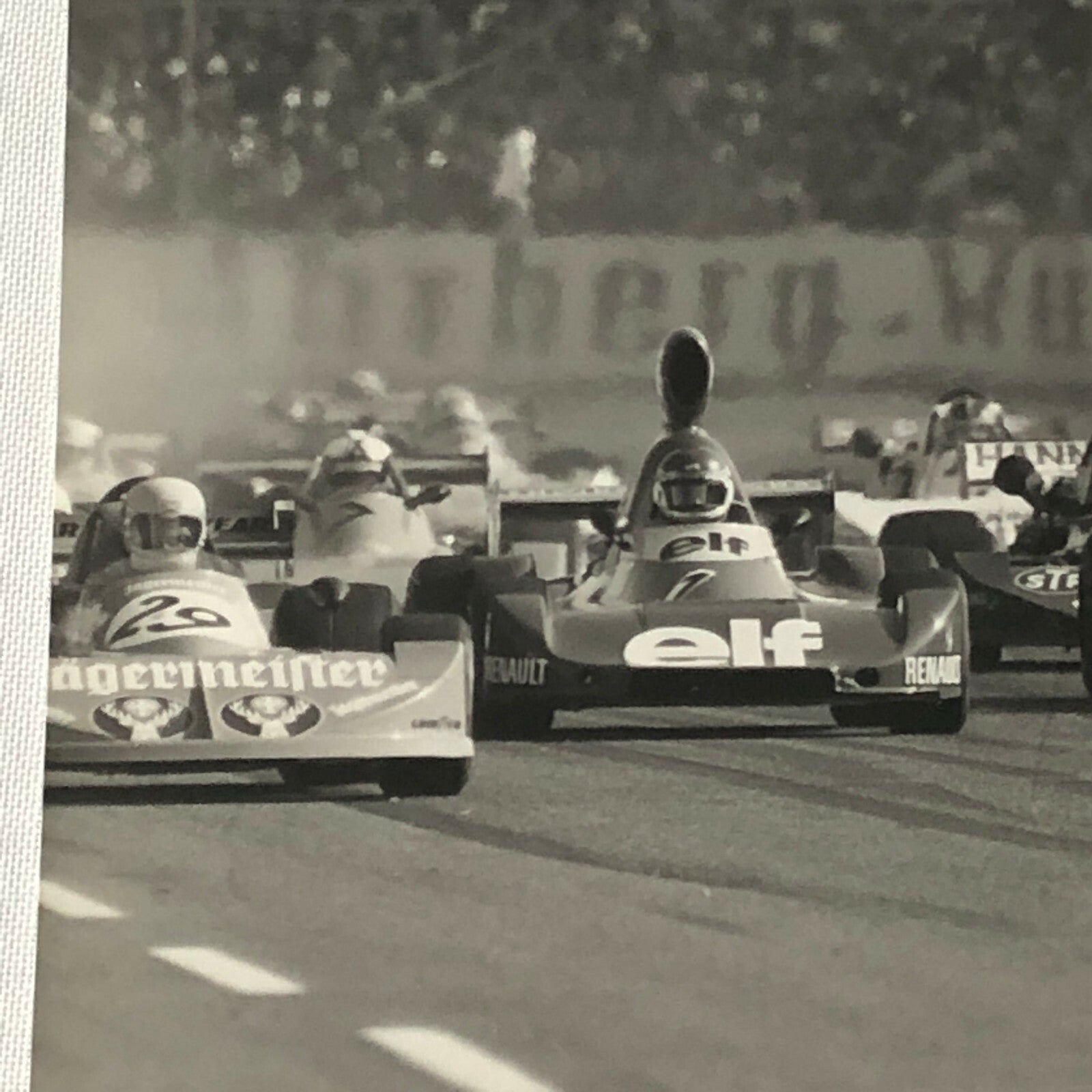 Vintage 1976 Formula 2 F2 Hockenheim Grand Prix Racing Photo Photograph Cars