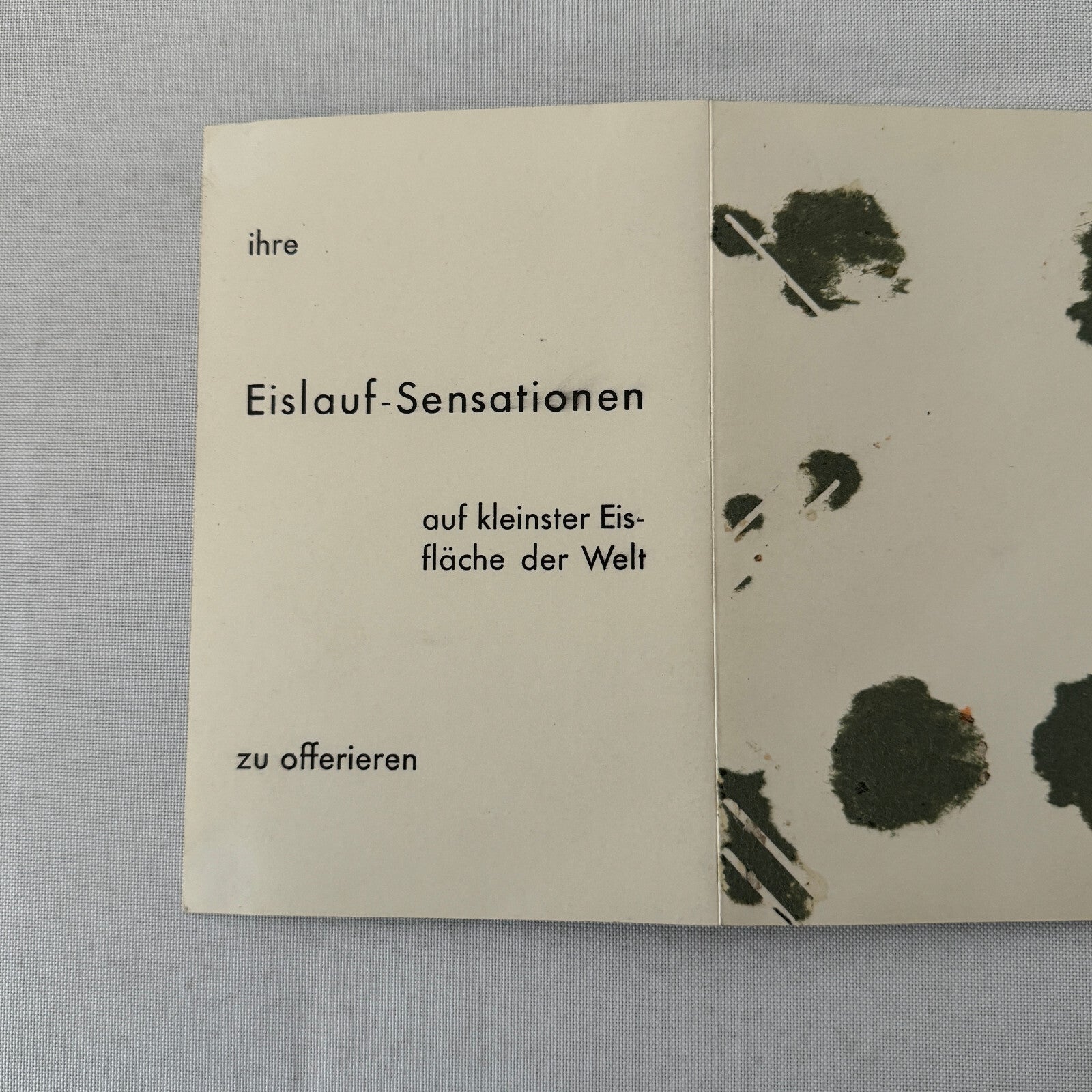 Vintage Circus Rollerskating Roller Skate Act Photo Photograph Helen Bob Laenge