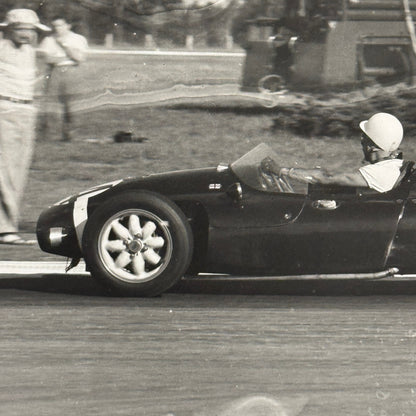 Stirling Moss Cooper Climax 1958 Argentine Grand Prix Racing Photo Photograph