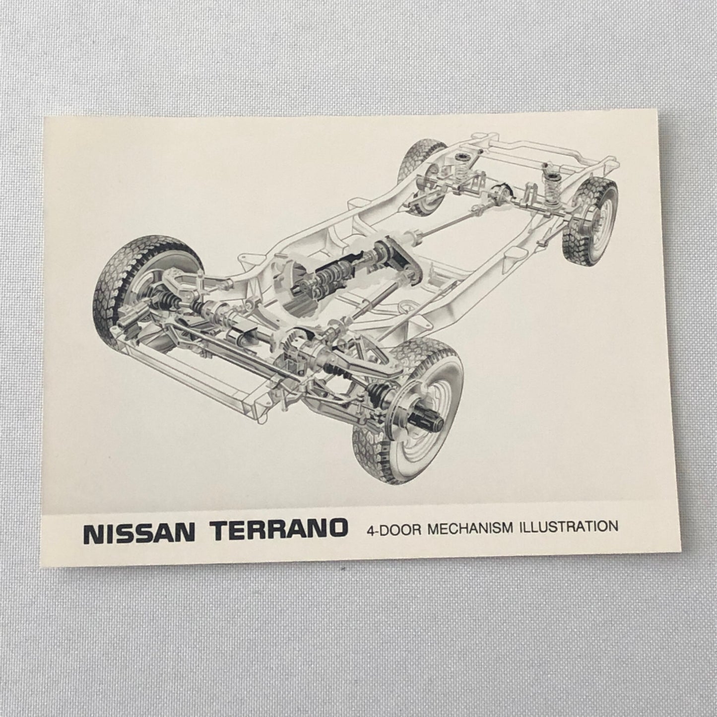 Nissan Terrano SUV Factory Press Photo Photograph Lot of 5