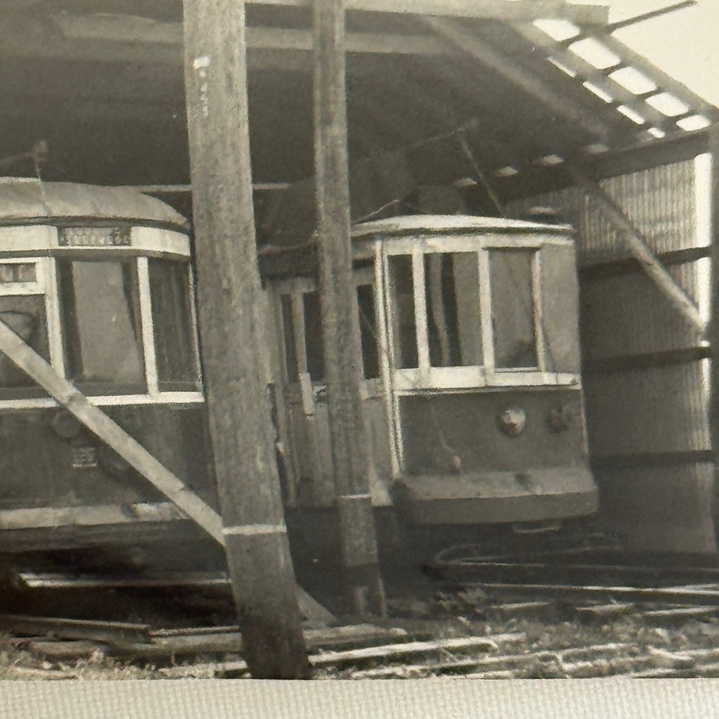 Vintage Train Trolley Photo Branford Electric Railway Trolley Museum Connecticut