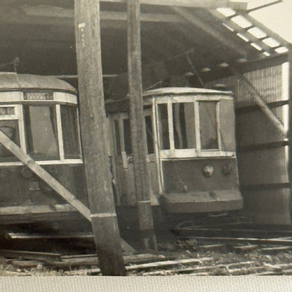 Vintage Train Trolley Photo Branford Electric Railway Trolley Museum Connecticut