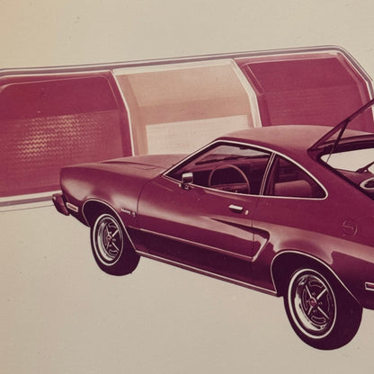 1975 Ford Mustang II 3-Door Car Photo Photograph Print