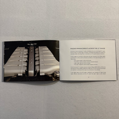 Bentley Contintental GT and GT Speed Press Kit Brochure with CD 2007 2008