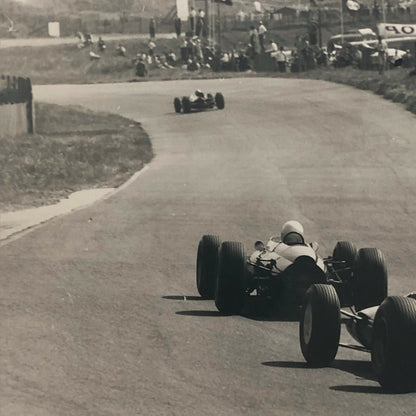 Vintage 1964 Zandvoort Racing Car Photo Photograph Race Image 