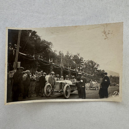 Vintage Car Automobile Racing Race Photo Photograph Print