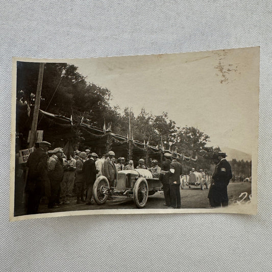 Vintage Car Automobile Racing Race Photo Photograph Print