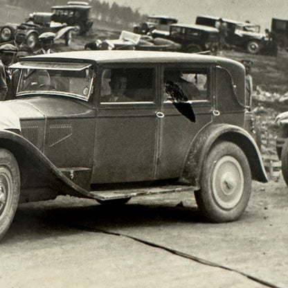 Vintage Car Automobile Photo Photograph Print Italian Italy