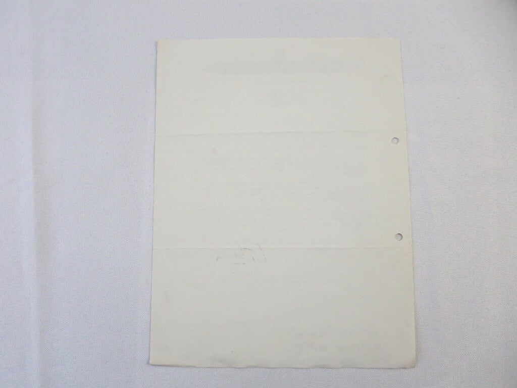 1945 REO Motors Inc Correspondence Letter Letterhead REO Truck Bus Model 19 20 