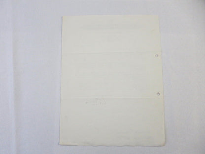 1945 REO Motors Inc Correspondence Letter Letterhead REO Truck Bus Model 19 20 