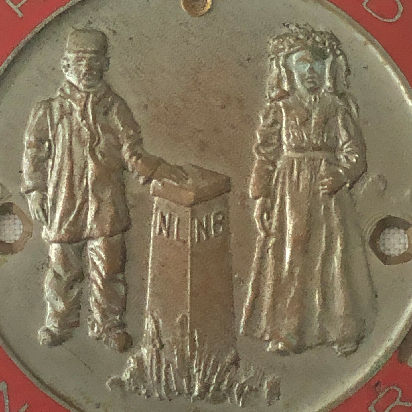 1952 RAC Zuid Brabant Grensrit Dutch Car Club Rally Rallye Participant Badge 