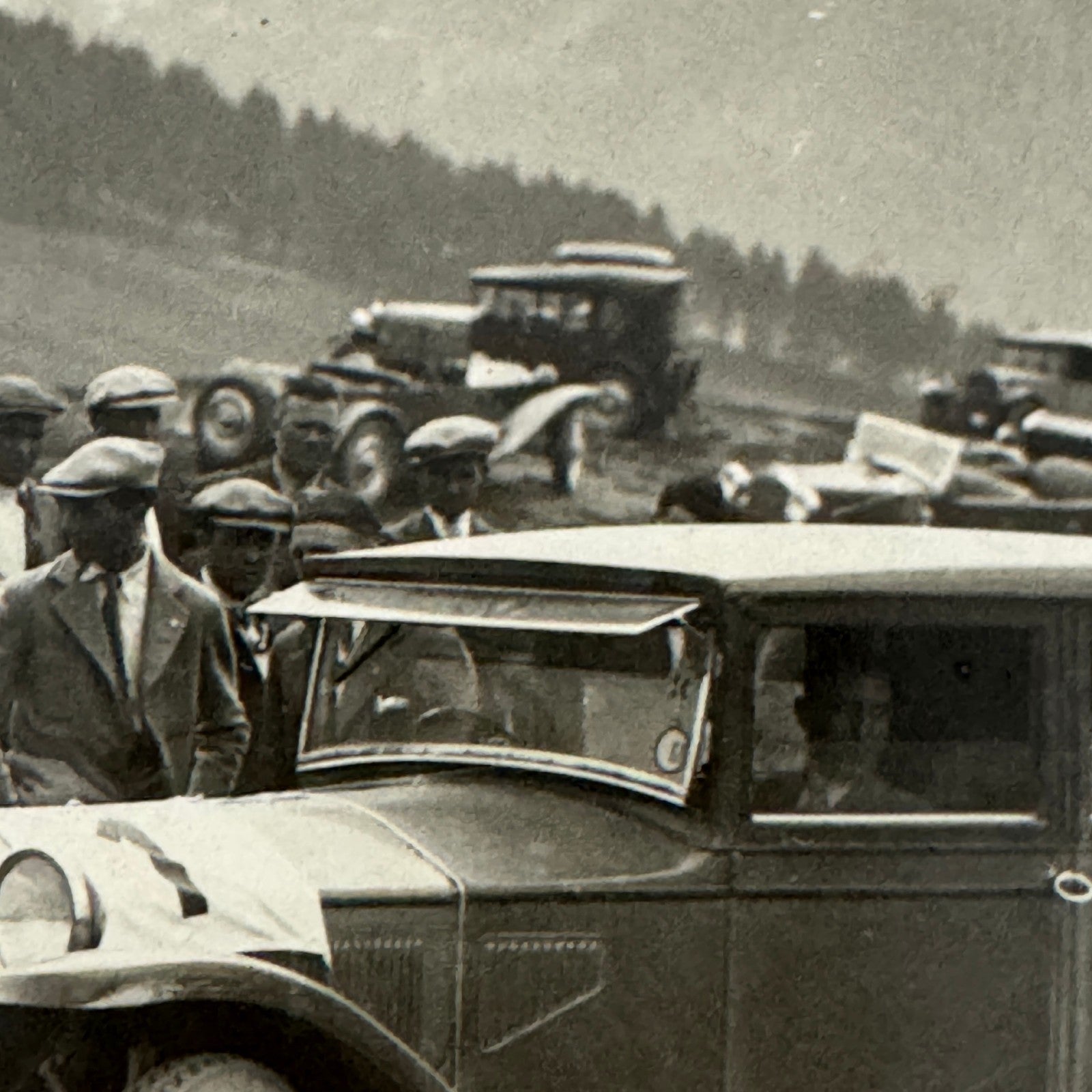 Vintage Car Automobile Photo Photograph Print Italian Italy