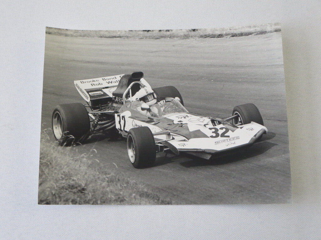 Vintage Racing Photo Photograph John Surtees Ford Car 