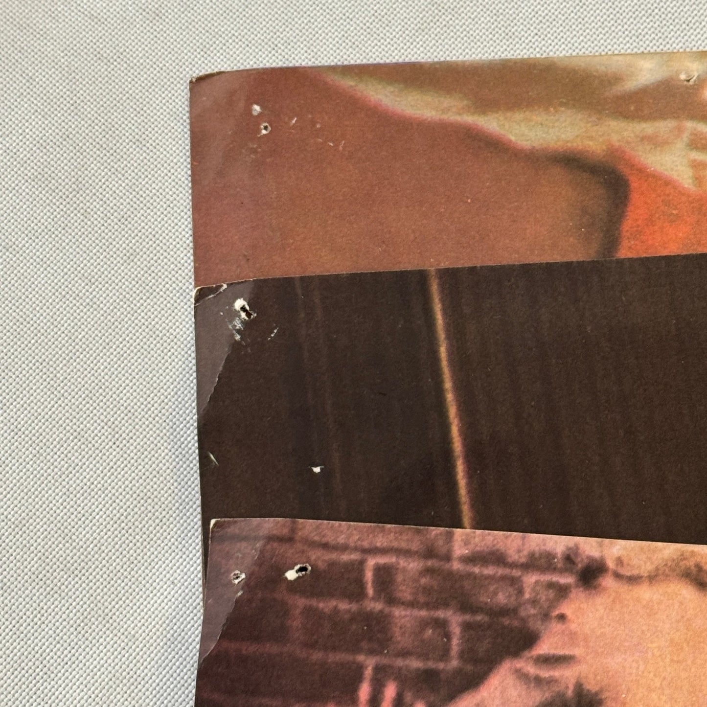 Vintage Movie Lobby Card Poster Lot CAPONE Spanish Lot 6x 1975