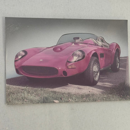 Vintage Sbarro Kit Car Concept Car Photo Photograph Franco Sbarro Roadster