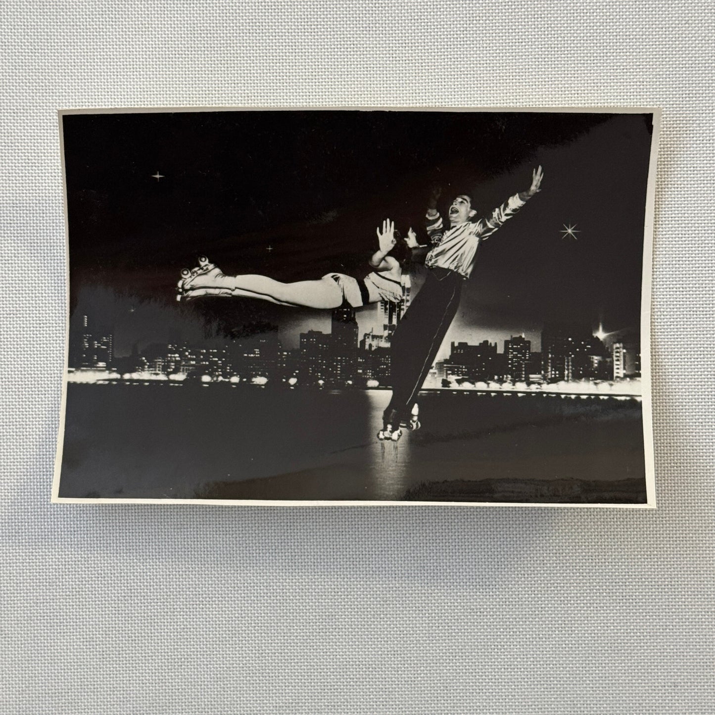 Circus Rollerskating Roller Skate Circus Act Photo Photograph Vintage Cartelly