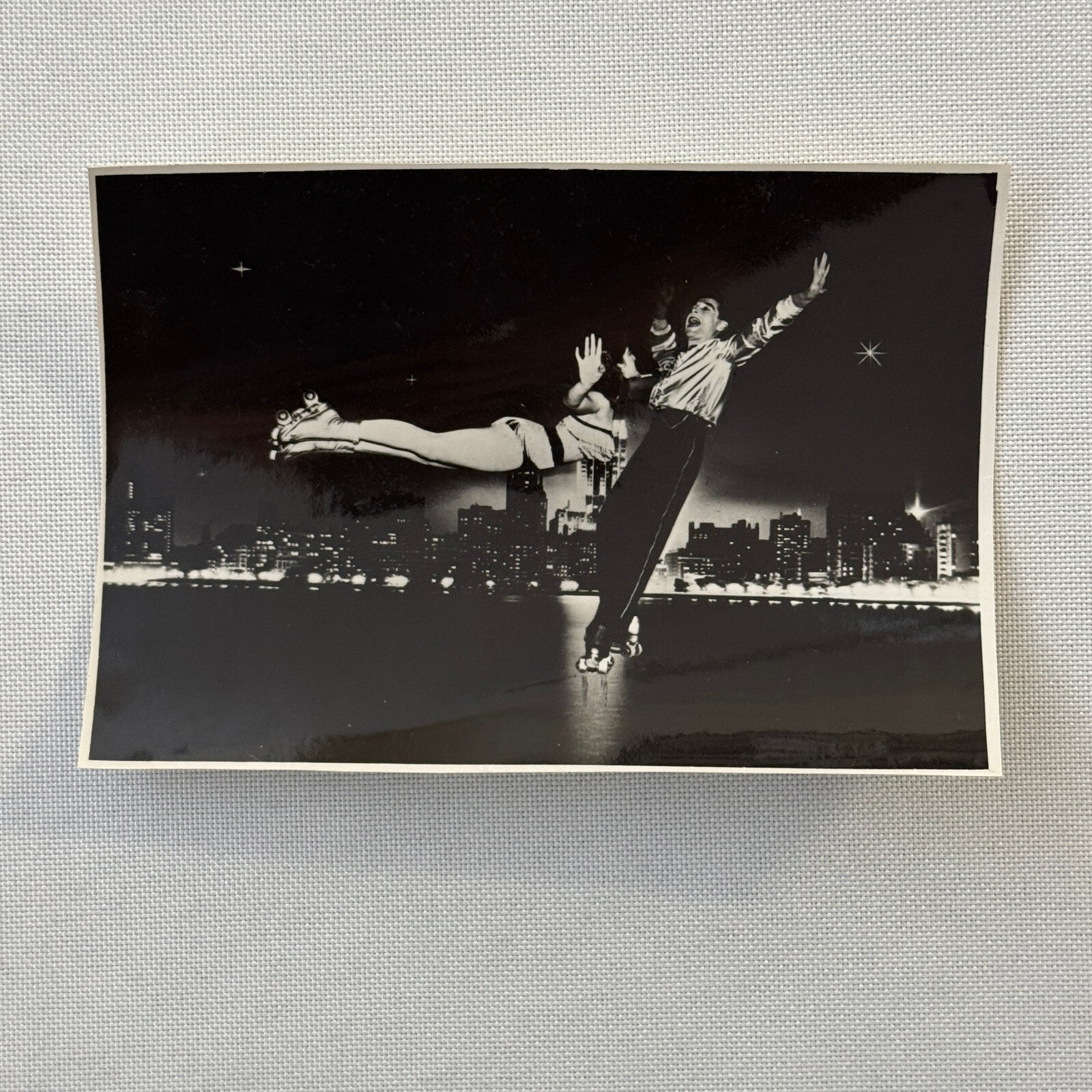 Circus Rollerskating Roller Skate Circus Act Photo Photograph Vintage Cartelly