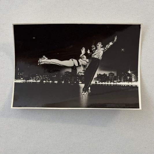 Circus Rollerskating Roller Skate Circus Act Photo Photograph Vintage Cartelly