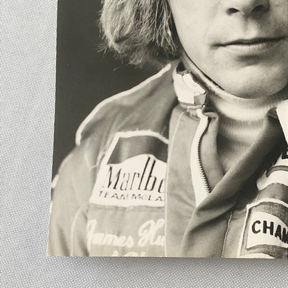 James Hunt Grand Prix Formula One F1 Racing Driver Portrait Photo Photograph