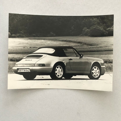 Porsche 911 Carrera 4 Cabriolet Factory Press Photo Photograph Print 