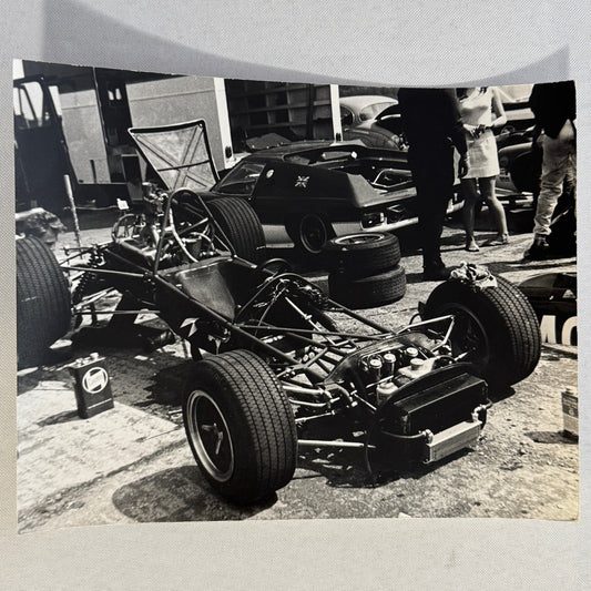 Vintage Racing Photo Photograph Lotus Car 1968 Silverstone International Trophy
