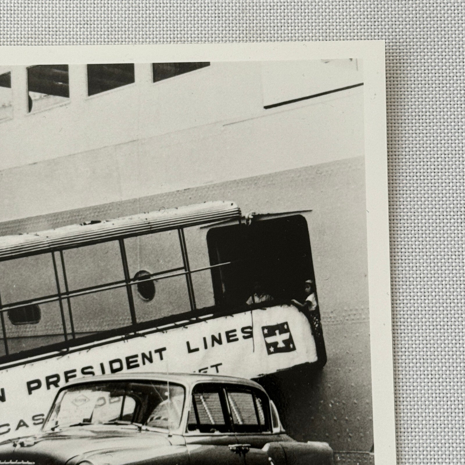 Vintage Toyota Toyopet Car Factory Photo Photograph