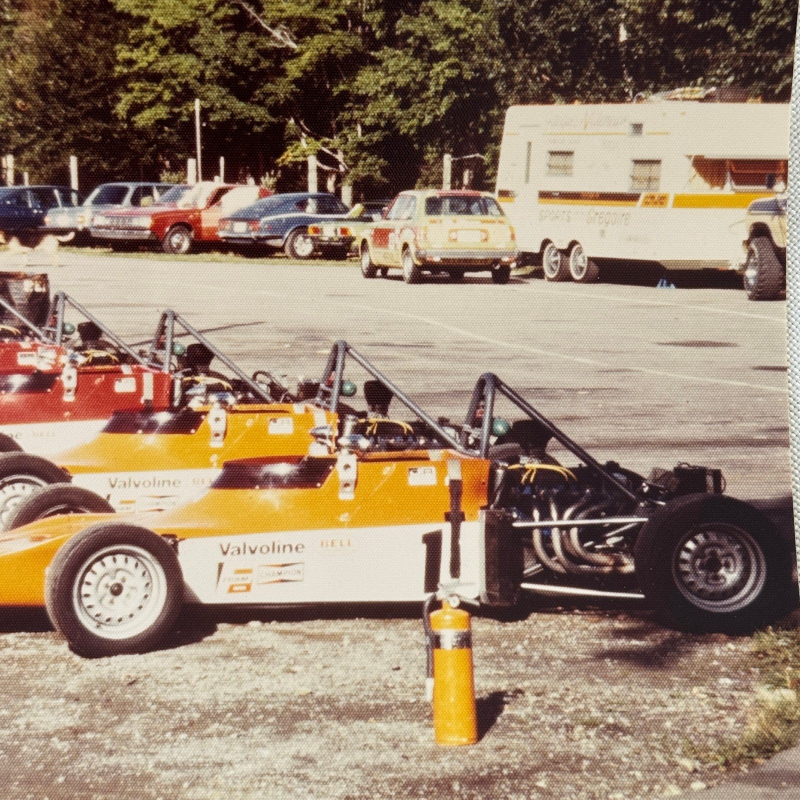 Vintage Car Racing Photo Circuit Mont Tremblant Quebec Photograph