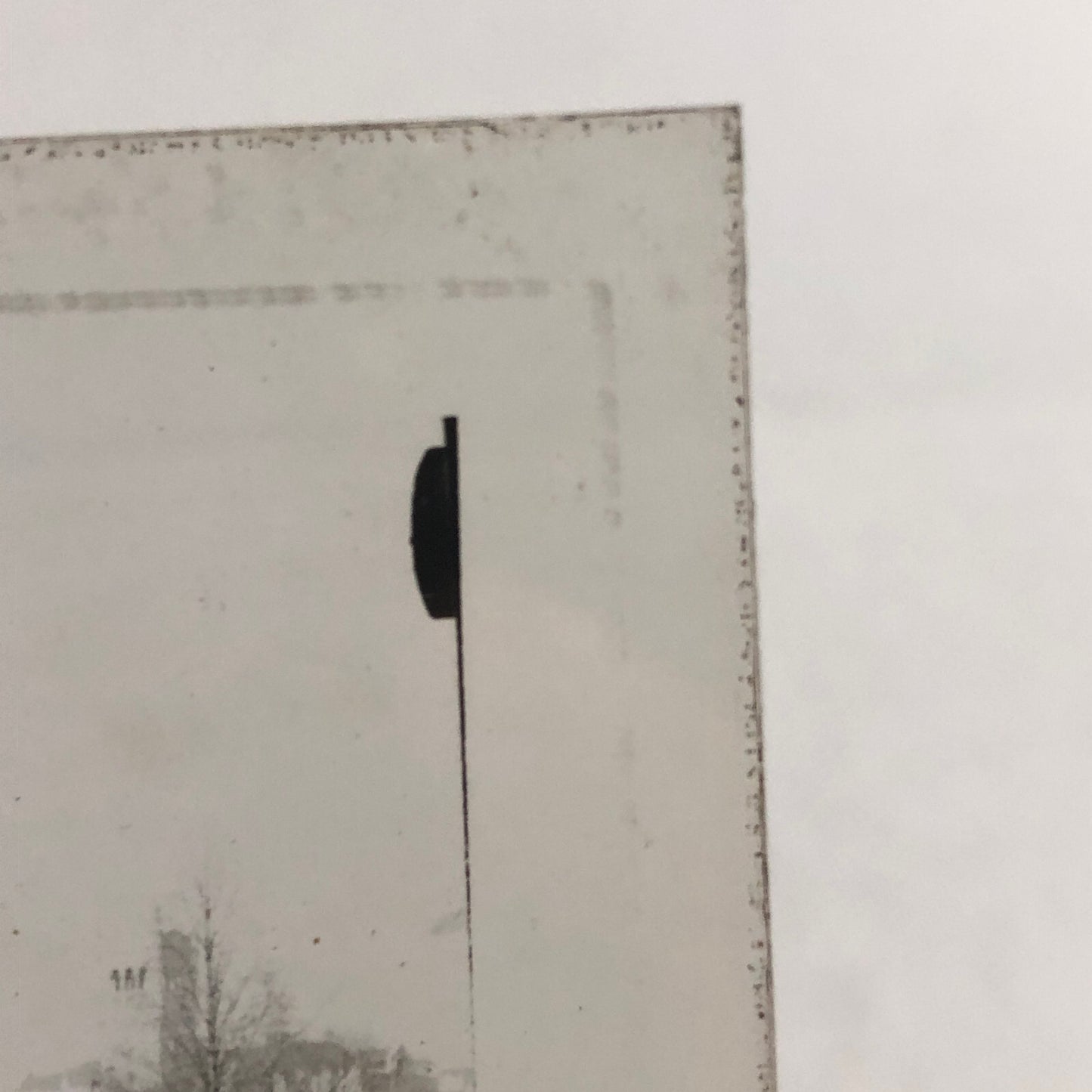 Antique Glass Plate Lantern Slide Photo Golf Golfers Golfing Golf Course