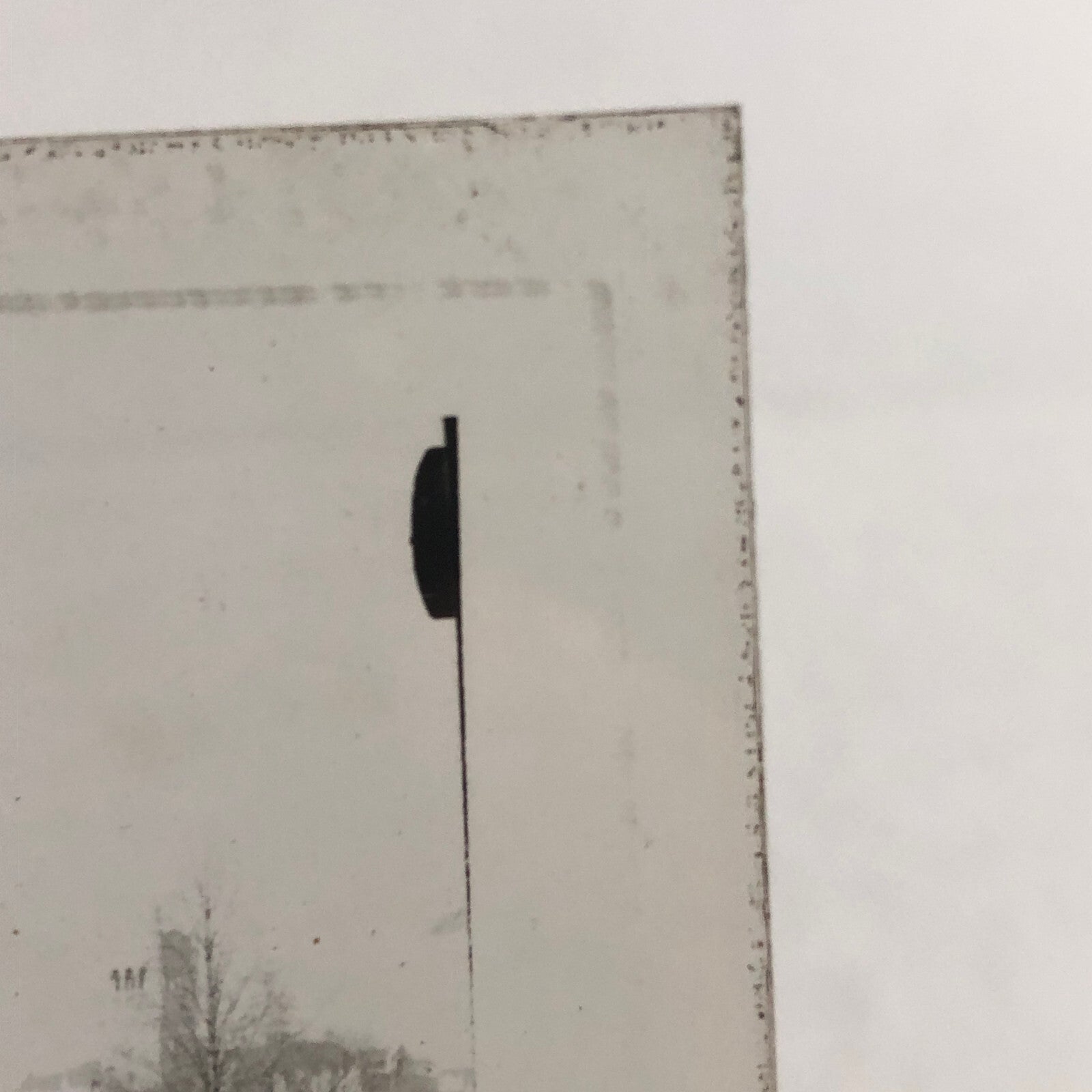 Antique Glass Plate Lantern Slide Photo Golf Golfers Golfing Golf Course