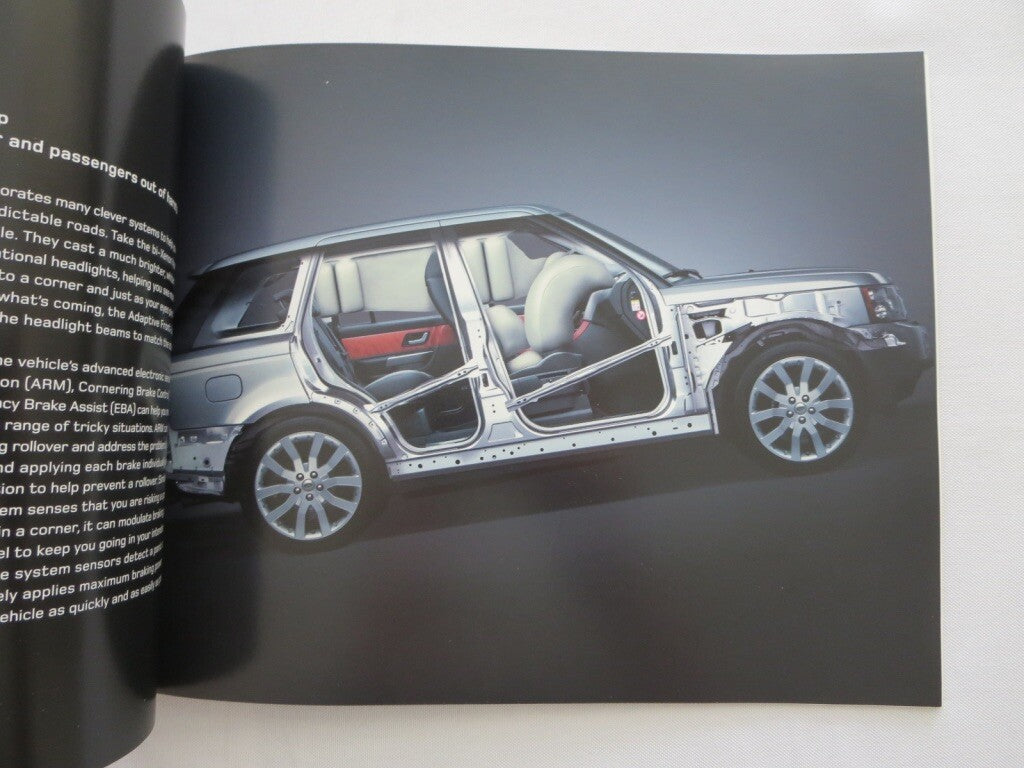 2006 Land Rover Range Rover SPORT Sales Brochure Catalog