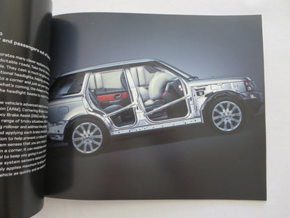 2006 Land Rover Range Rover SPORT Sales Brochure Catalog