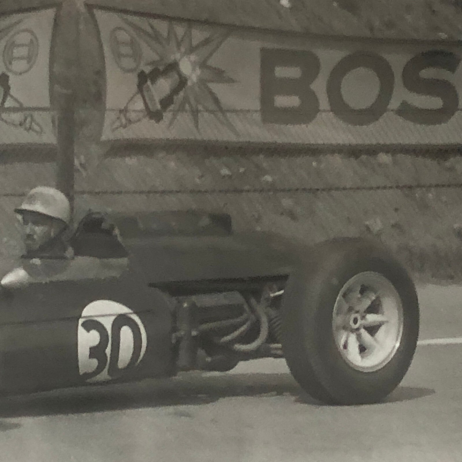 Vintage Solitude Grand Prix Racing Photo Photograph Jo Bonnier