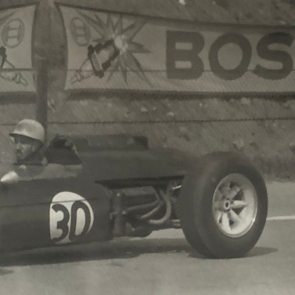 Vintage Solitude Grand Prix Racing Photo Photograph Jo Bonnier