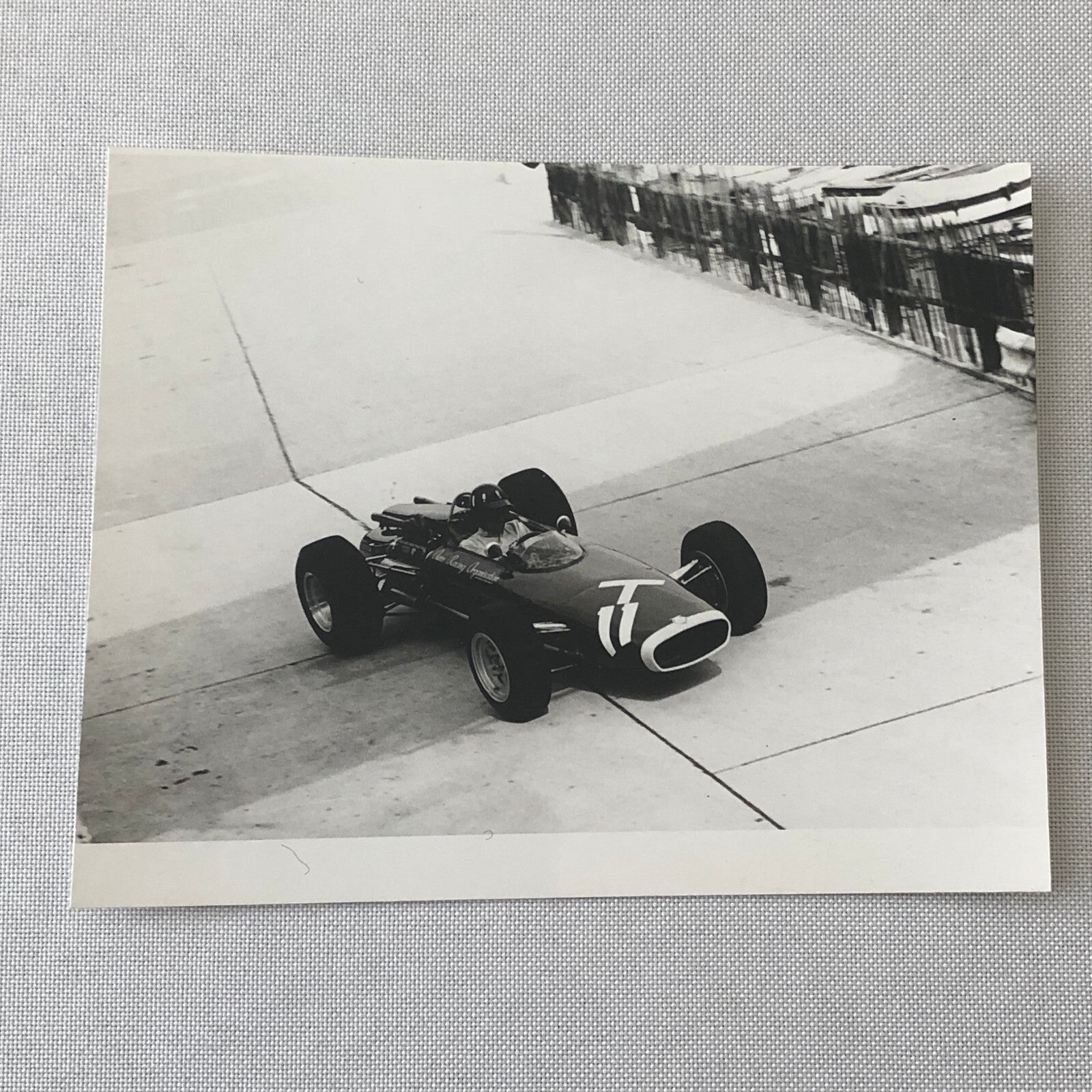 1966 Graham Hill BRM Racing Monaco Grand Prix Car Photo Photograph Print