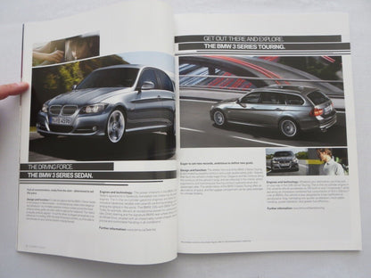 2011 BMW Sales Brochure 1 3 5 6 7 Series X1 X3 X5 X6 M3 X5M Z4 Convertible +