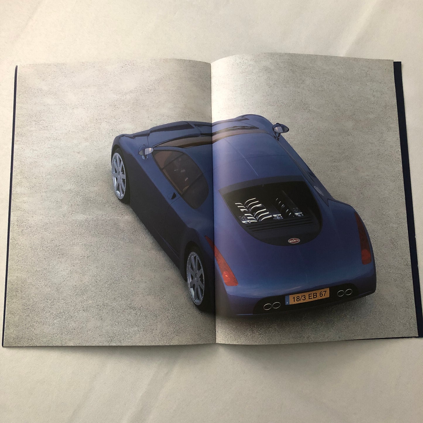 Bugatti Chiron EB 18/3 Concept Car Sales Brochure Catalog