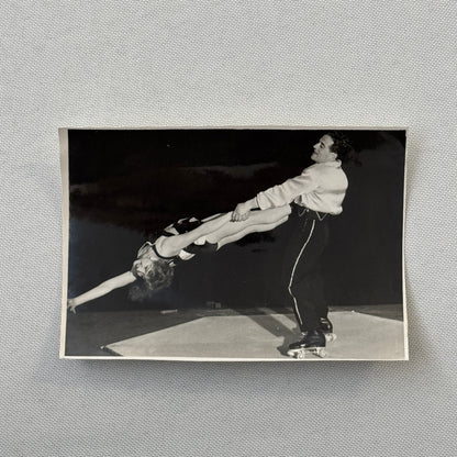 Circus Rollerskating Roller Skate Circus Act Photo Photograph Vintage